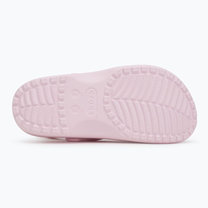 Шльопанці Crocs Classic Floral Cutout Clog pink milk 5