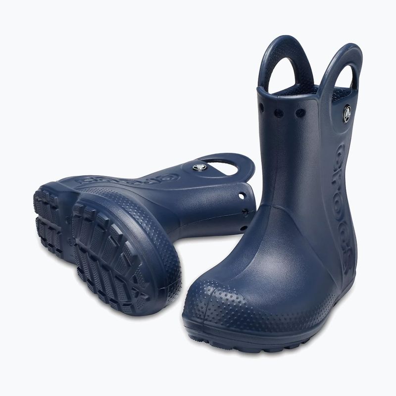 Калоші Crocs Handlwe It Rain Boot navy 6
