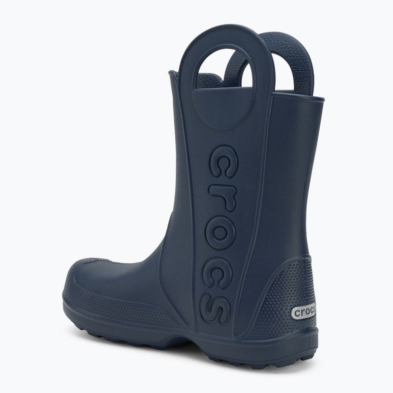 Калоші Crocs Handlwe It Rain Boot navy 3