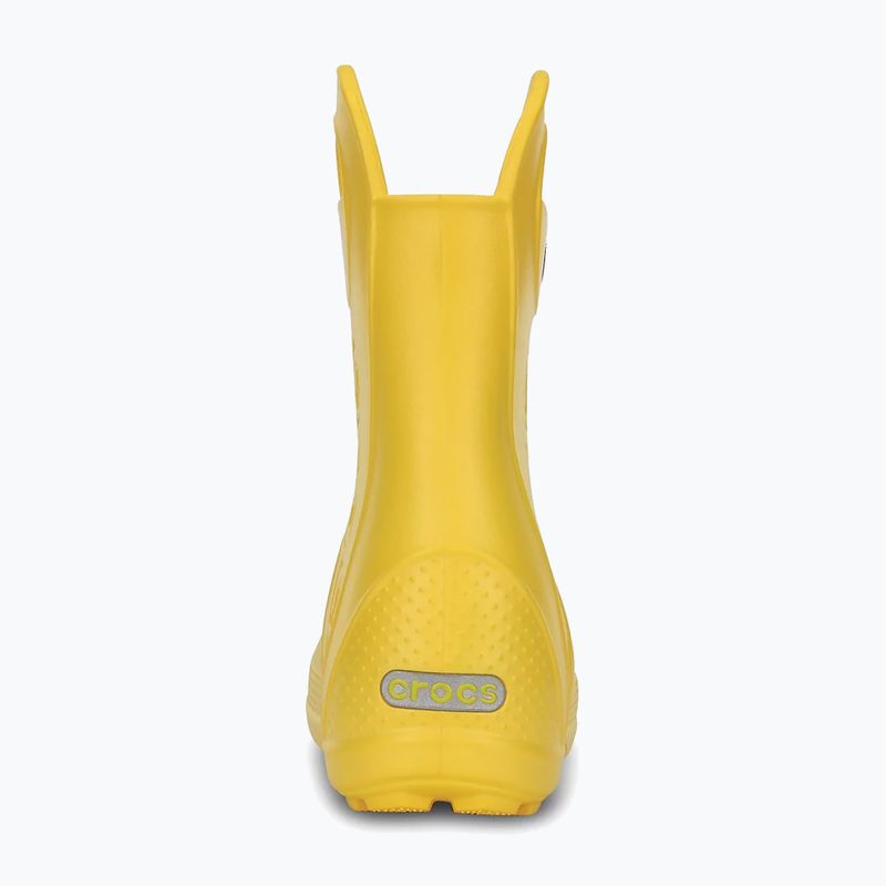 Калоші Crocs Handlwe It Rain Boot yellow 3
