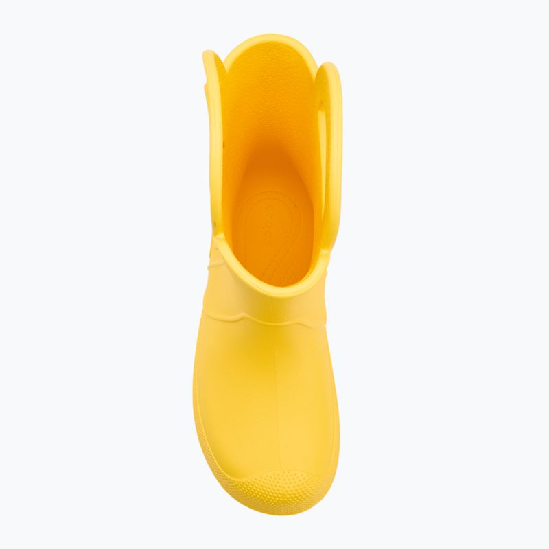 Калоші Crocs Handlwe It Rain Boot yellow 5