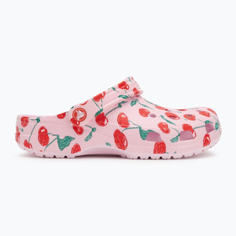 Шльопанці Crocs Classic Fresh Fruits Clog pink milk 3
