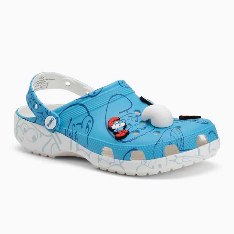 Шльопанці Crocs Classic Smurfs Clog multicolor 2