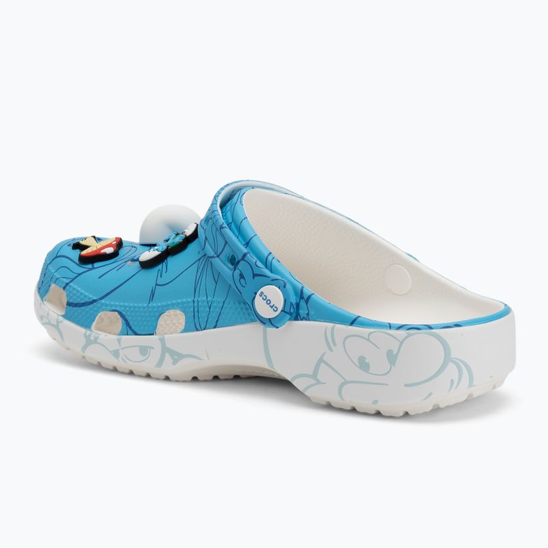 Шльопанці Crocs Classic Smurfs Clog multicolor 4