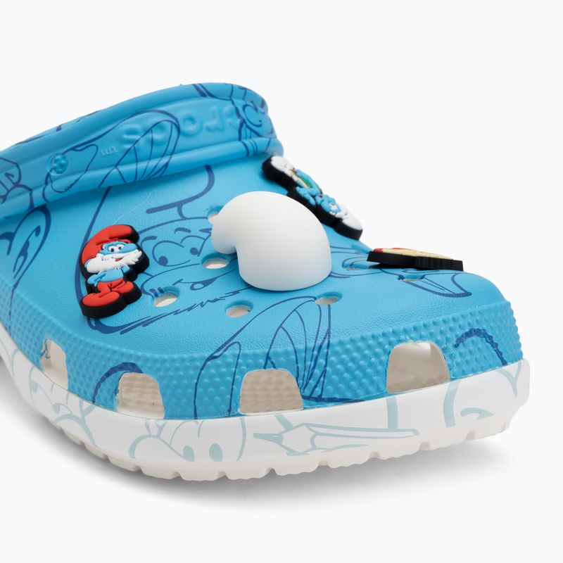 Шльопанці Crocs Classic Smurfs Clog multicolor 8