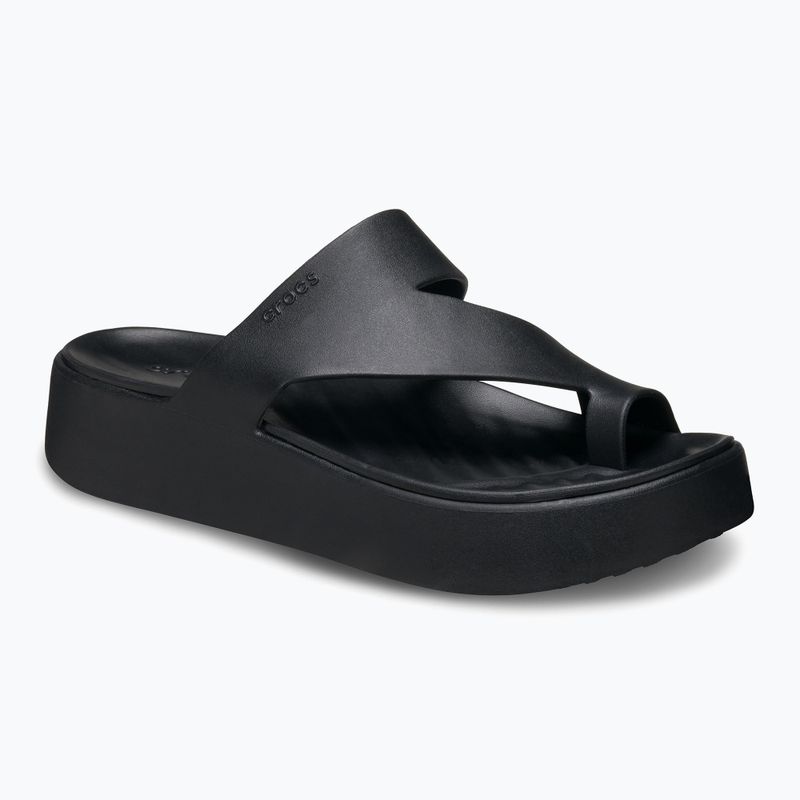 В'єтнамки жіночі Crocs Getaway Platform Toe Loop black