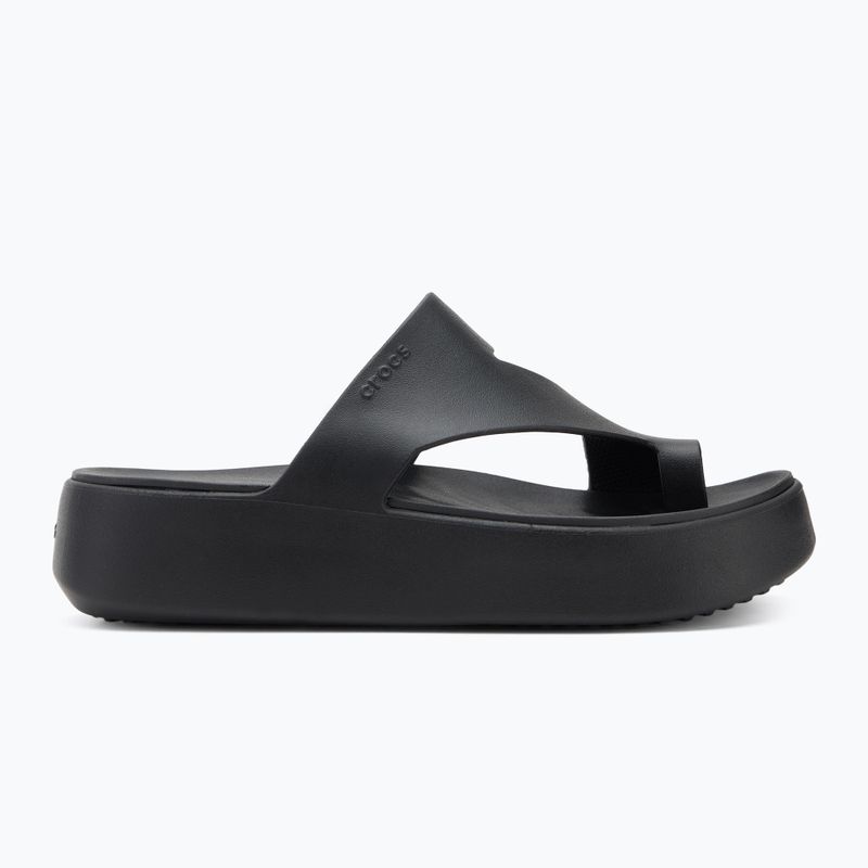В'єтнамки жіночі Crocs Getaway Platform Toe Loop black 2