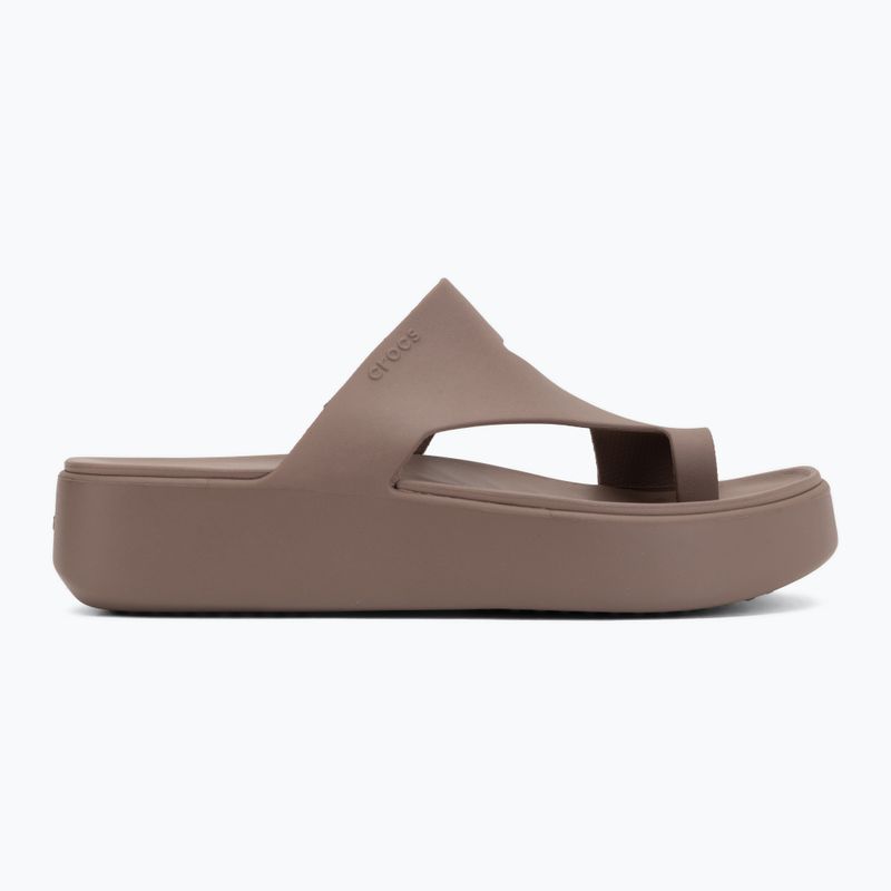 В'єтнамки жіночі Crocs Getaway Platform Toe Loop truffle 2
