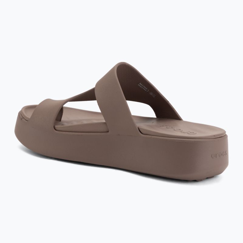 В'єтнамки жіночі Crocs Getaway Platform Toe Loop truffle 3