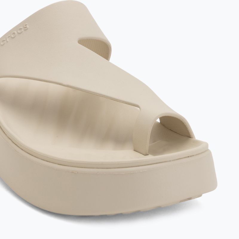 В'єтнамки жіночі Crocs Getaway Platform Toe Loop sandstone 7