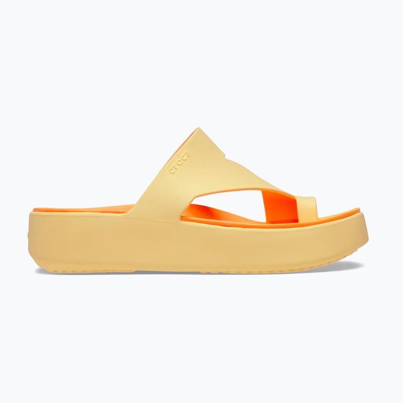 В'єтнамки жіночі Crocs Getaway Platform Toe Loop golden hour