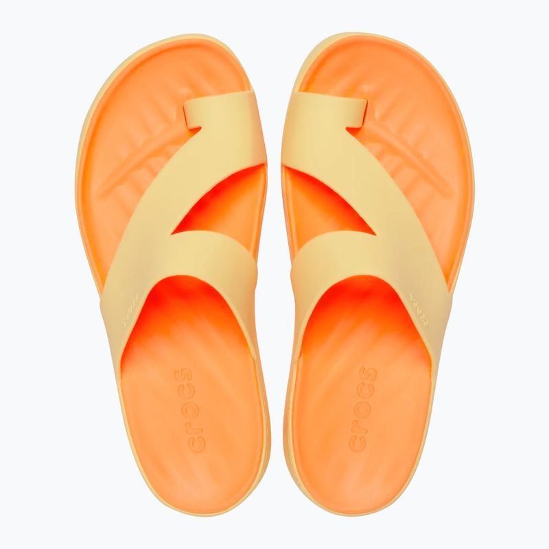 В'єтнамки жіночі Crocs Getaway Platform Toe Loop golden hour 4