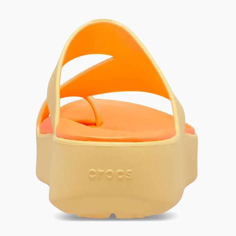 В'єтнамки жіночі Crocs Getaway Platform Toe Loop golden hour 6