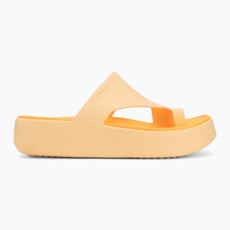 В'єтнамки жіночі Crocs Getaway Platform Toe Loop golden hour 2