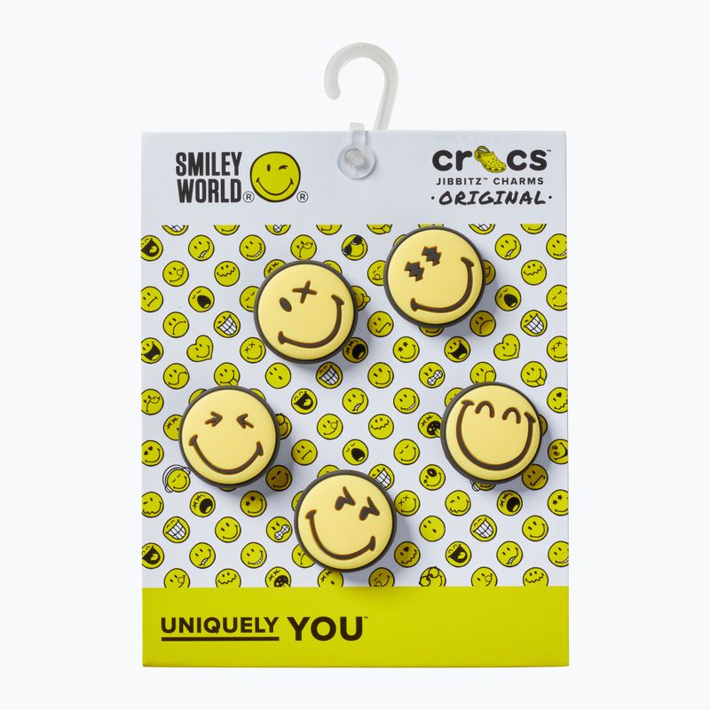 Джібітсі Crocs Jibbitz™ Smileyworld 5 шт. 2