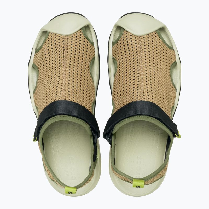 Сандалі чоловічі Crocs Swiftwater Mesh Deck sepia 5