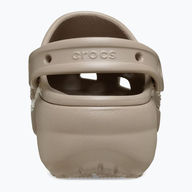 Шльопанці жіночі Crocs Classic Platform Clog taupe 12