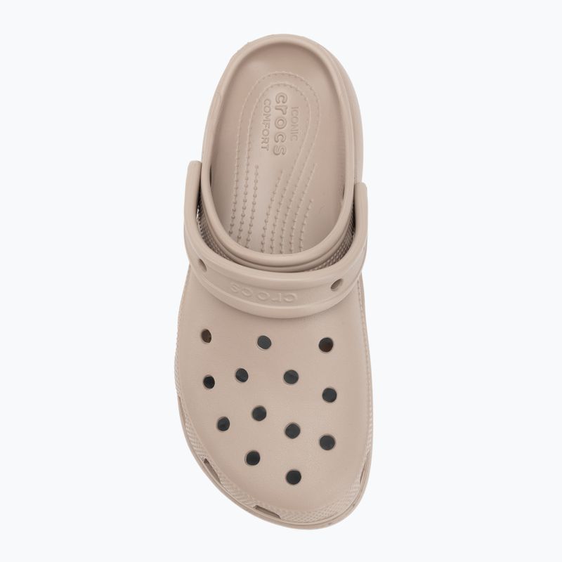 Жіночі крокси Crocs Classic Platform Clog taupe 6