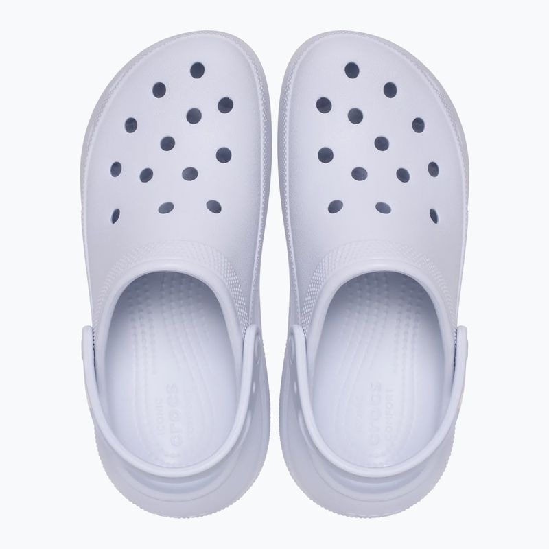 Шльопанці Crocs Classic Crush Clog frosted grape 5