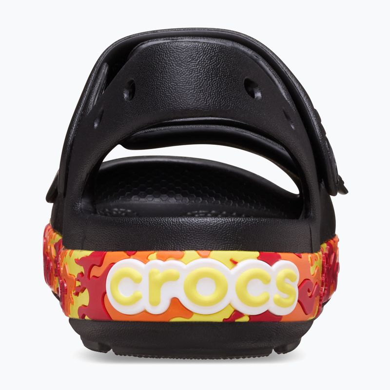 Сандалі дитячі Crocs Crocband Cruiser Flames black 3