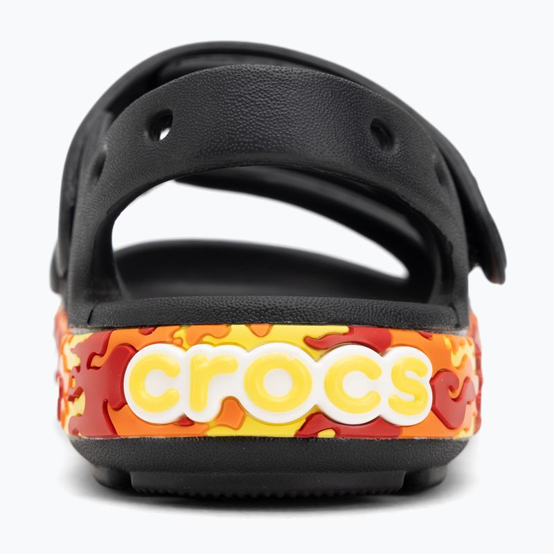 Сандалі дитячі Crocs Crocband Cruiser Flames black 6
