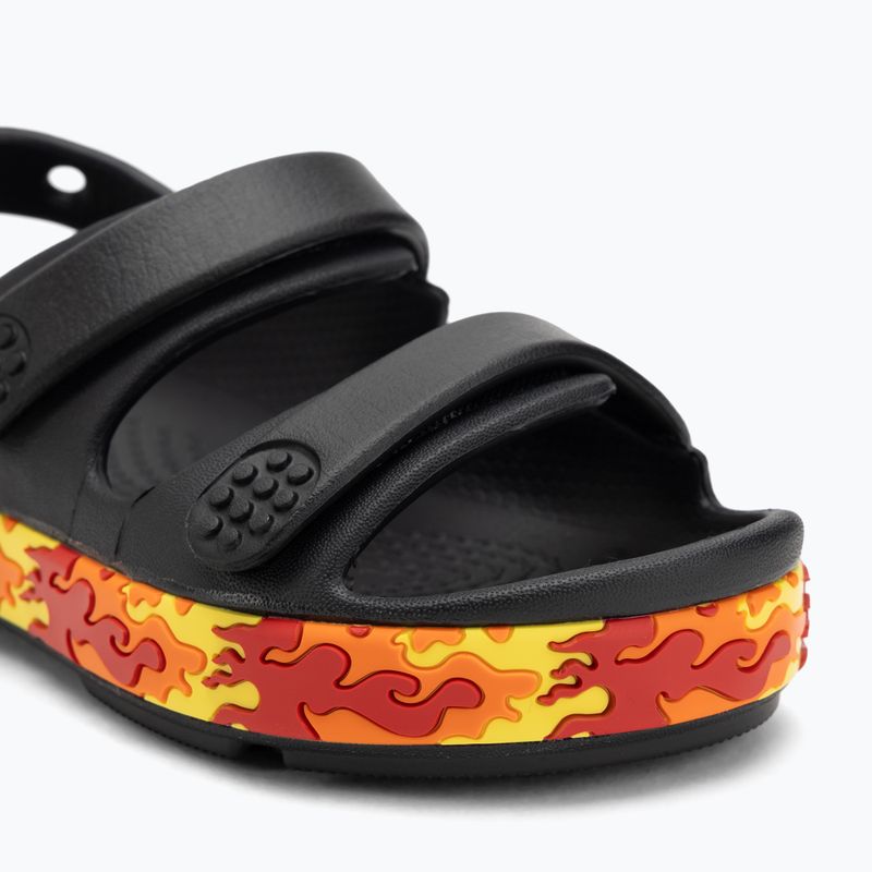 Сандалі дитячі Crocs Crocband Cruiser Flames black 7