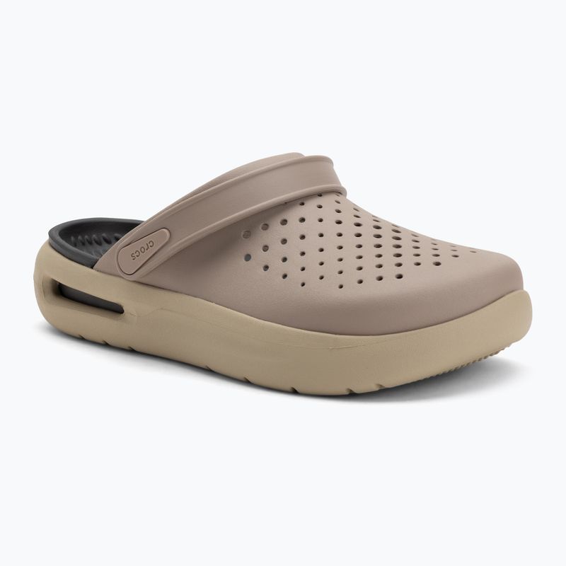 Шльопанці Crocs Inmotion Clog taupe