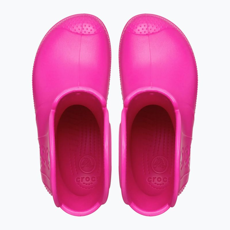Дитячі гумові чоботи Crocs Handle It Rain Boot Kids pink crush 5