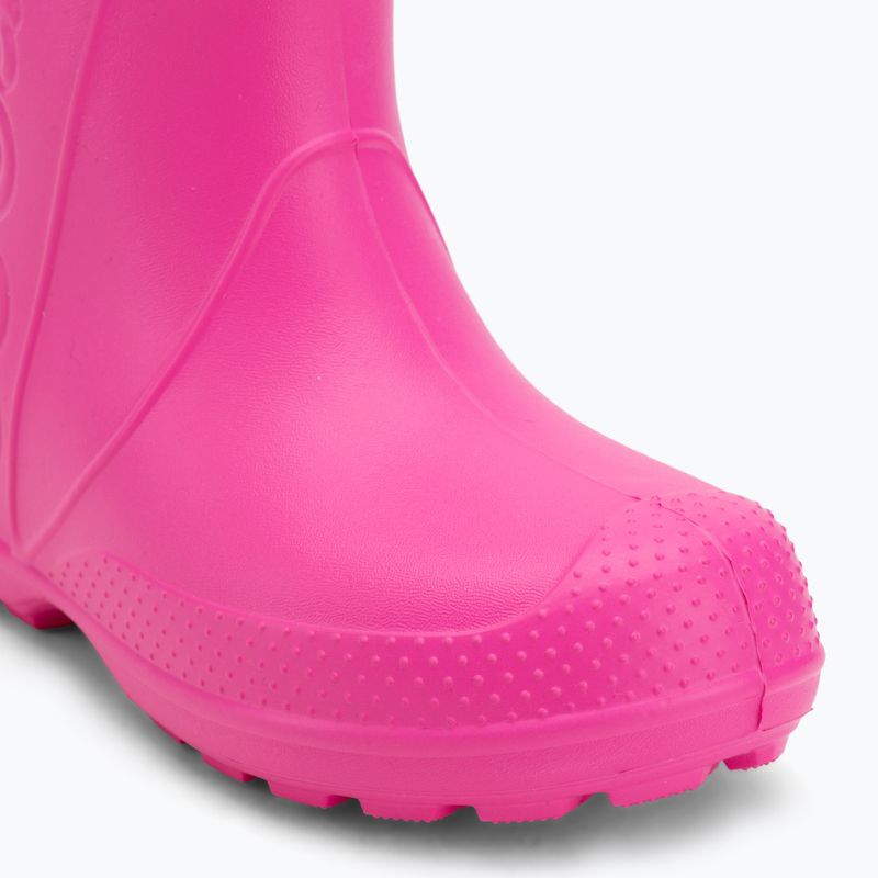 Дитячі гумові чоботи Crocs Handle It Rain Boot Kids pink crush 7