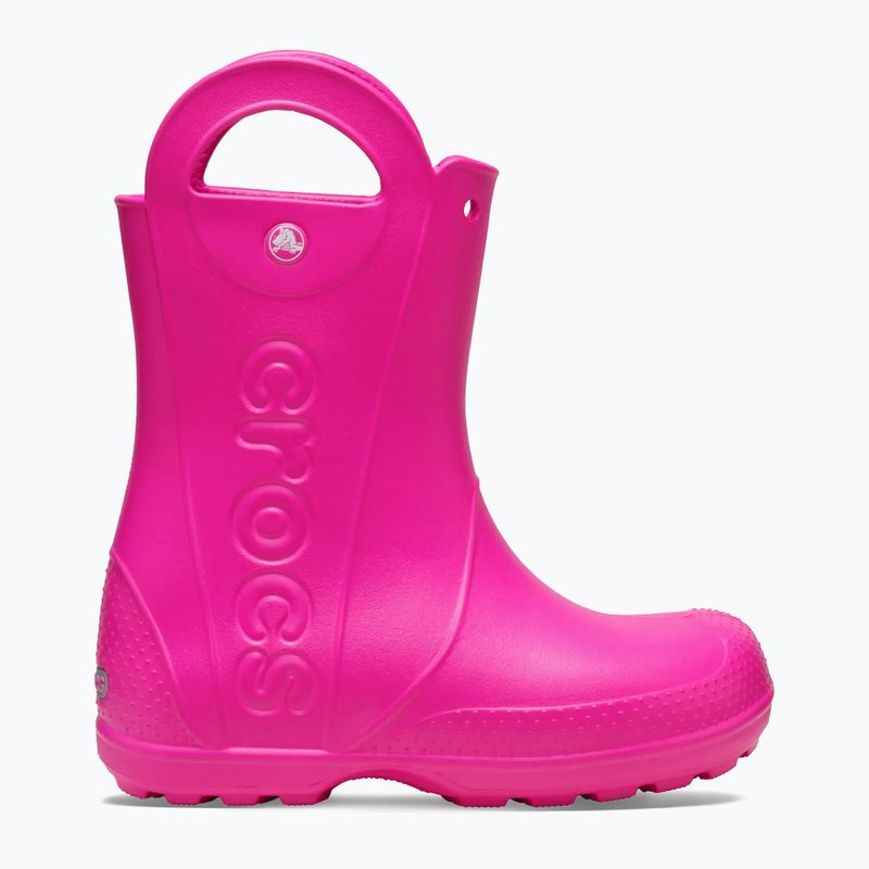 Гумові чоботи дитячі Crocs Handle It Rain Boot Kids Toddler pink crush 9