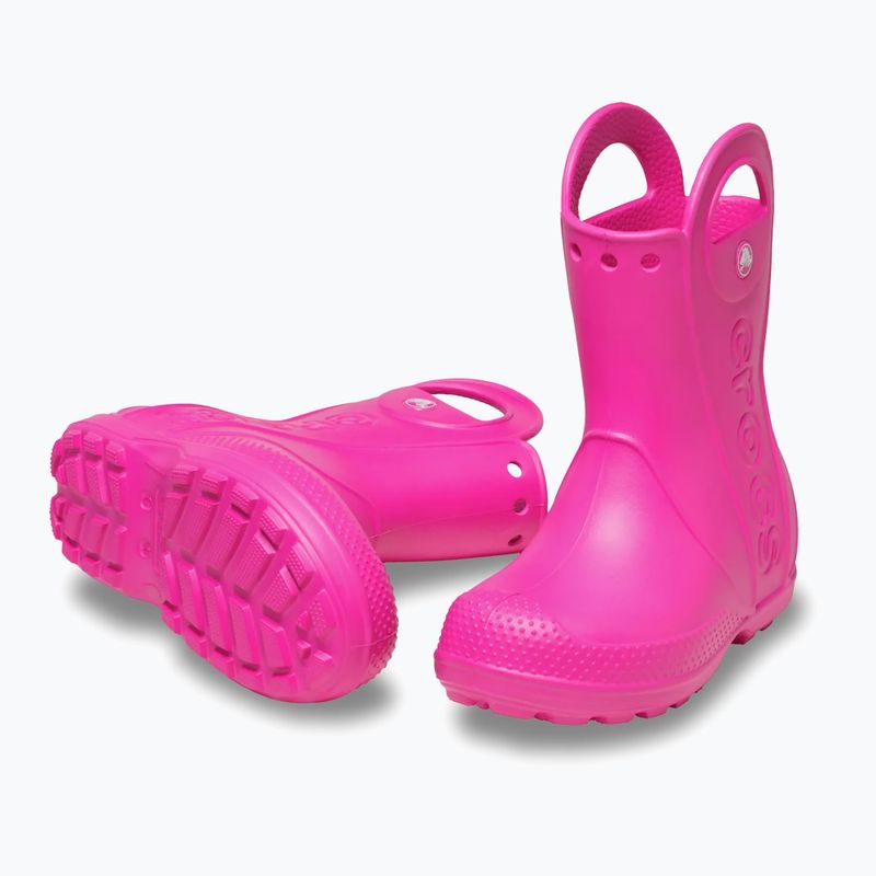 Дитячі гумові чоботи Crocs Handle It Rain Boot Kids Toddler pink crush 10