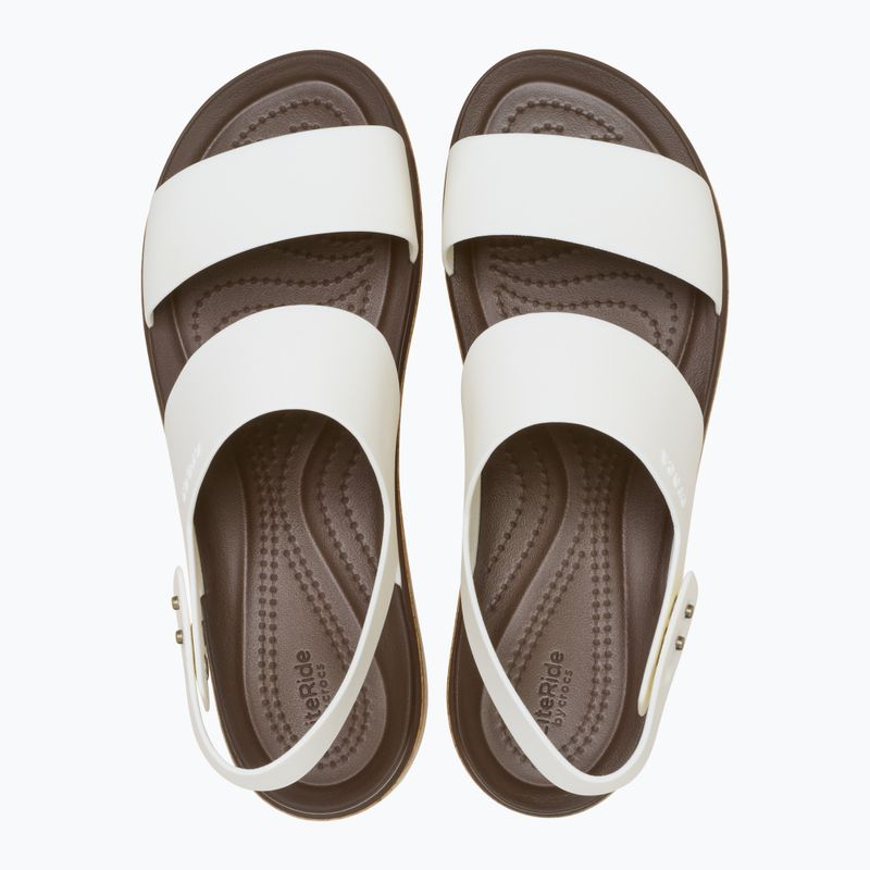 Сандалі жіночі Crocs Brooklyn Cork Low Wedge chalk 5