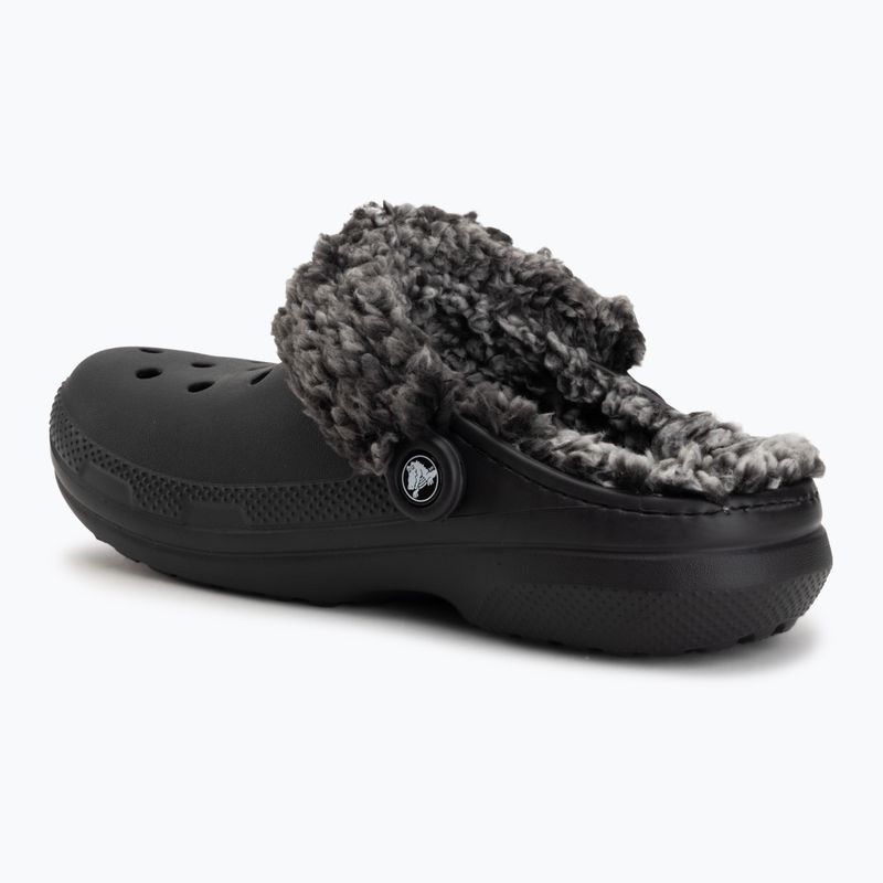 Шльопанці Crocs Classic Fleece Lined black 4