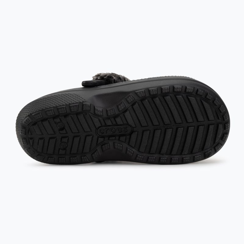 Шльопанці Crocs Classic Fleece Lined black 5
