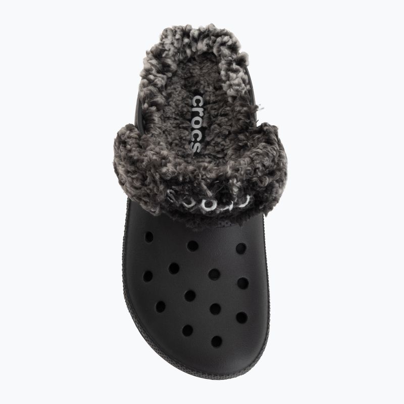 Шльопанці Crocs Classic Fleece Lined black 6