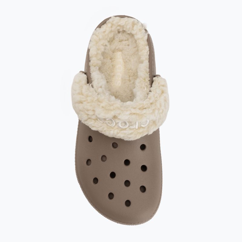 Шльопанці Crocs Classic Fleece Lined mushroom 6