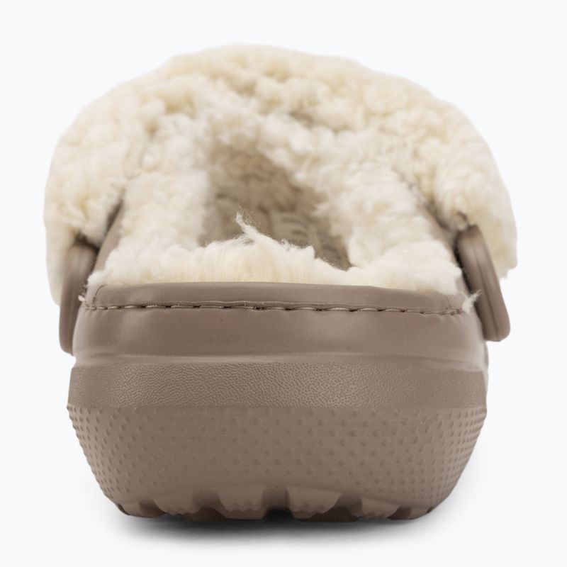 Шльопанці Crocs Classic Fleece Lined mushroom 7