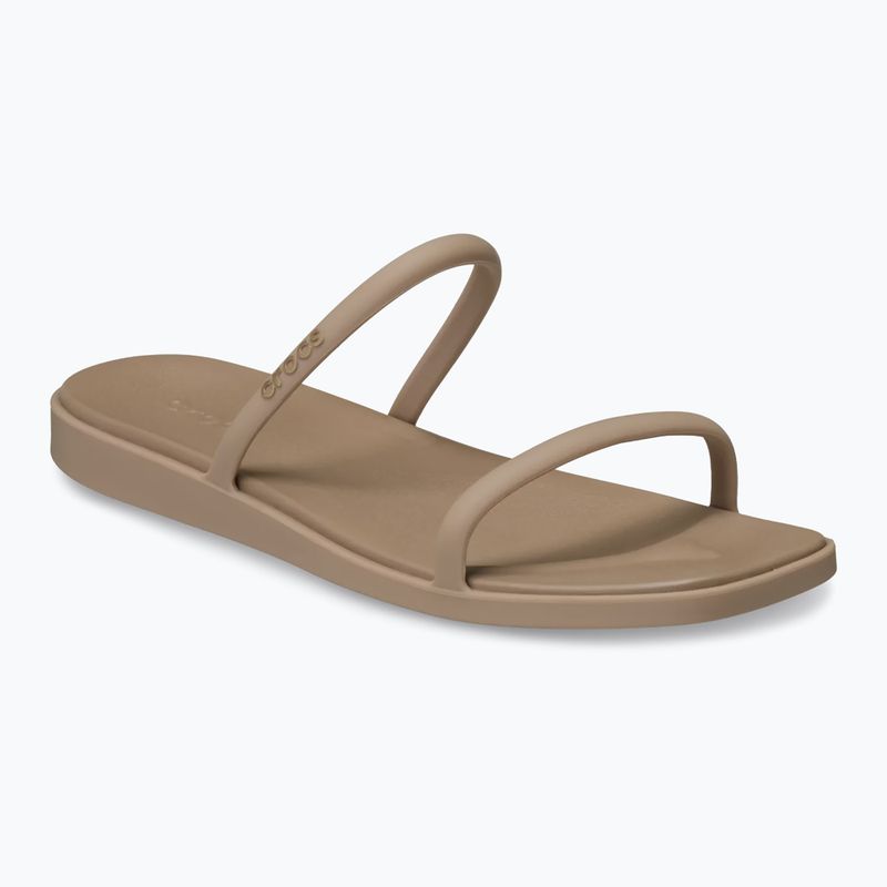 Сандалі жіночі Crocs Miami Two Strap Sandal milk chocolate 8