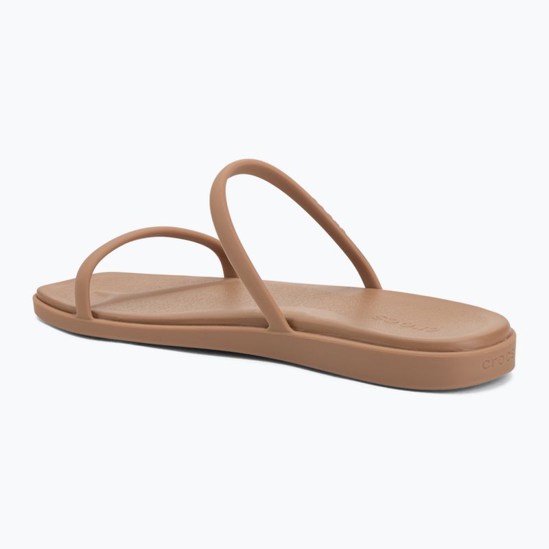 Сандалі жіночі Crocs Miami Two Strap Sandal milk chocolate 3