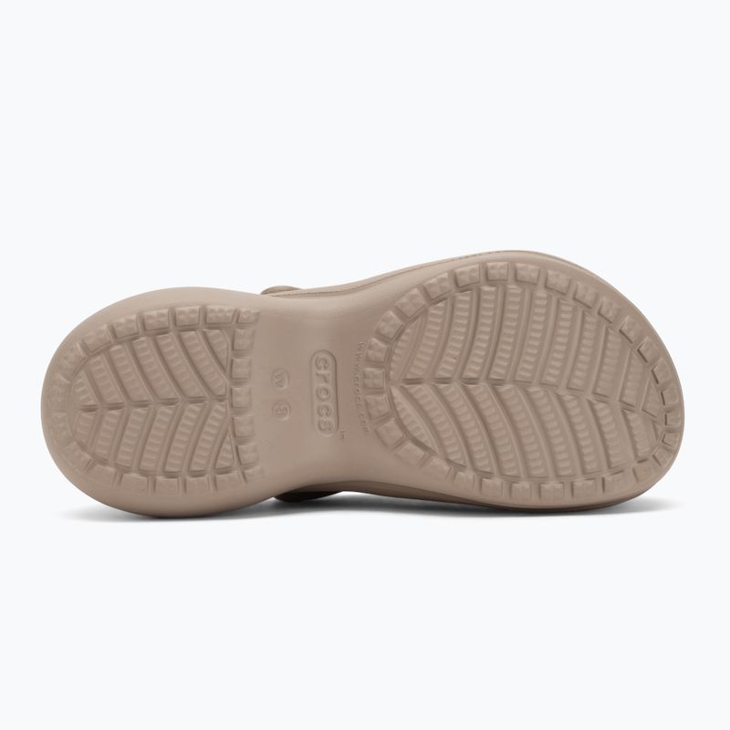 Шльопанці жіночі Crocs Classic Bae Clog taupe 5