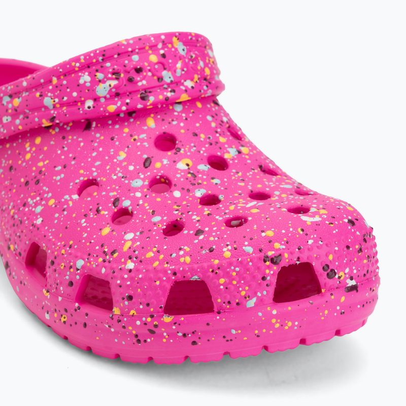 Шльопанці дитячі Crocs Classic Paint Splatter Clog 8