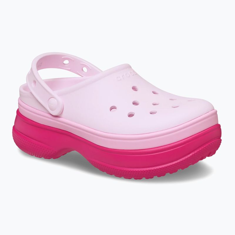 Шльопанці Crocs Classic Stacked Clog dragon fruit 9