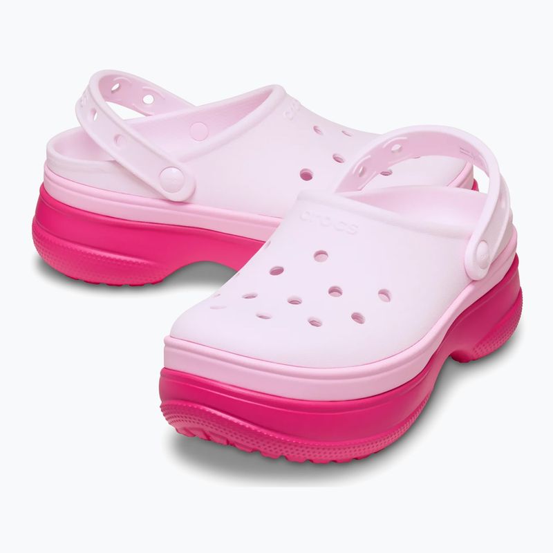 Шльопанці Crocs Classic Stacked Clog dragon fruit 11