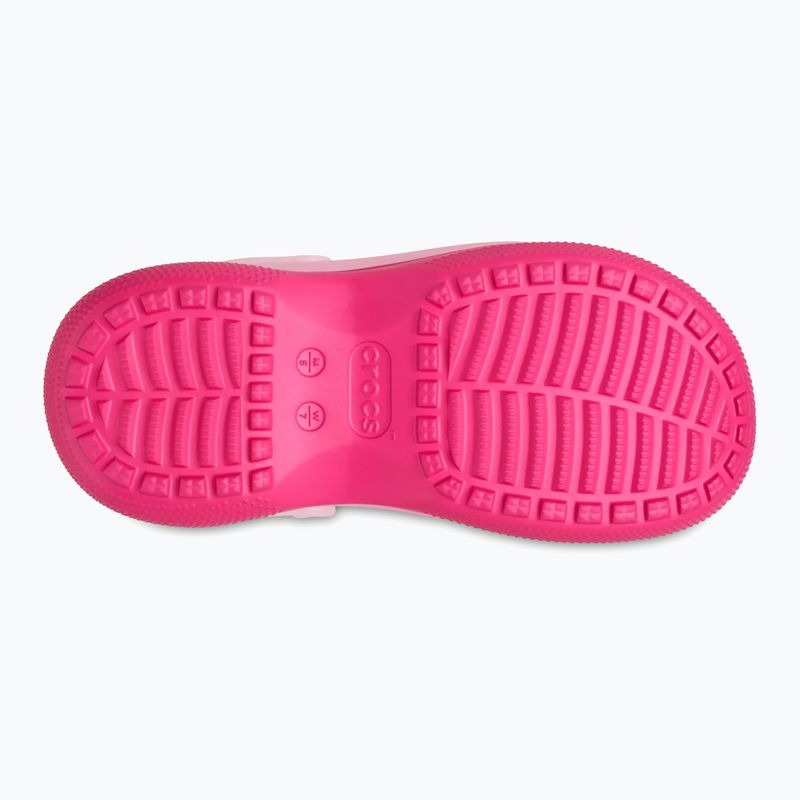 Шльопанці Crocs Classic Stacked Clog dragon fruit 14