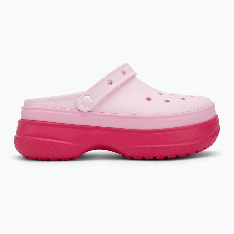 Шльопанці Crocs Classic Stacked Clog dragon fruit 3