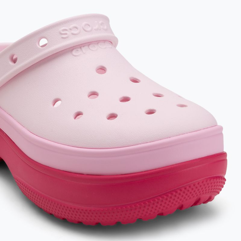 Шльопанці Crocs Classic Stacked Clog dragon fruit 8