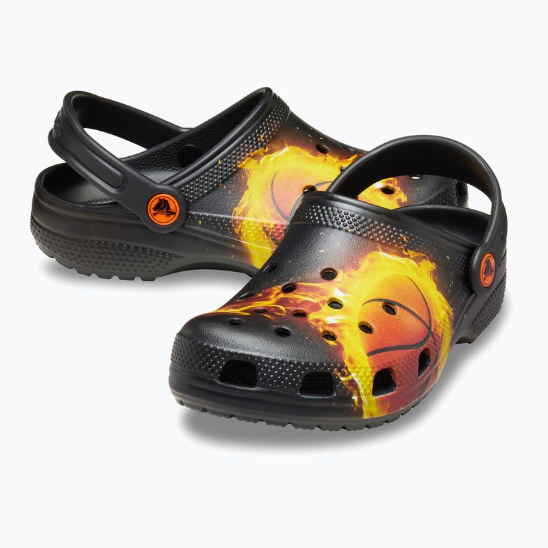 Дитячі сабо Crocs Flaming Bball Clog Kids black 14