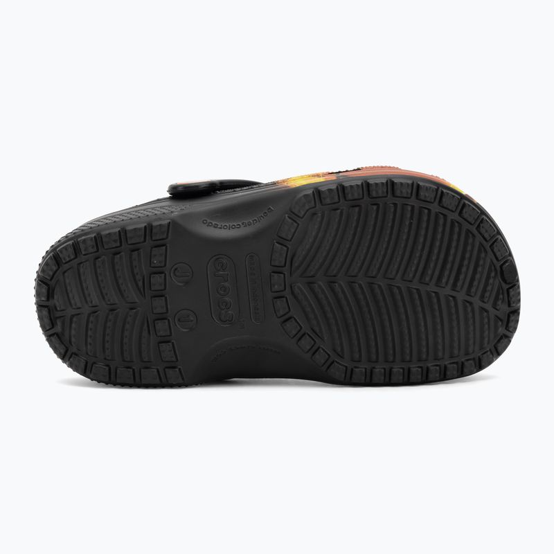 Шльопанці дитячі Crocs Flaming Bball Clog Kids black 5