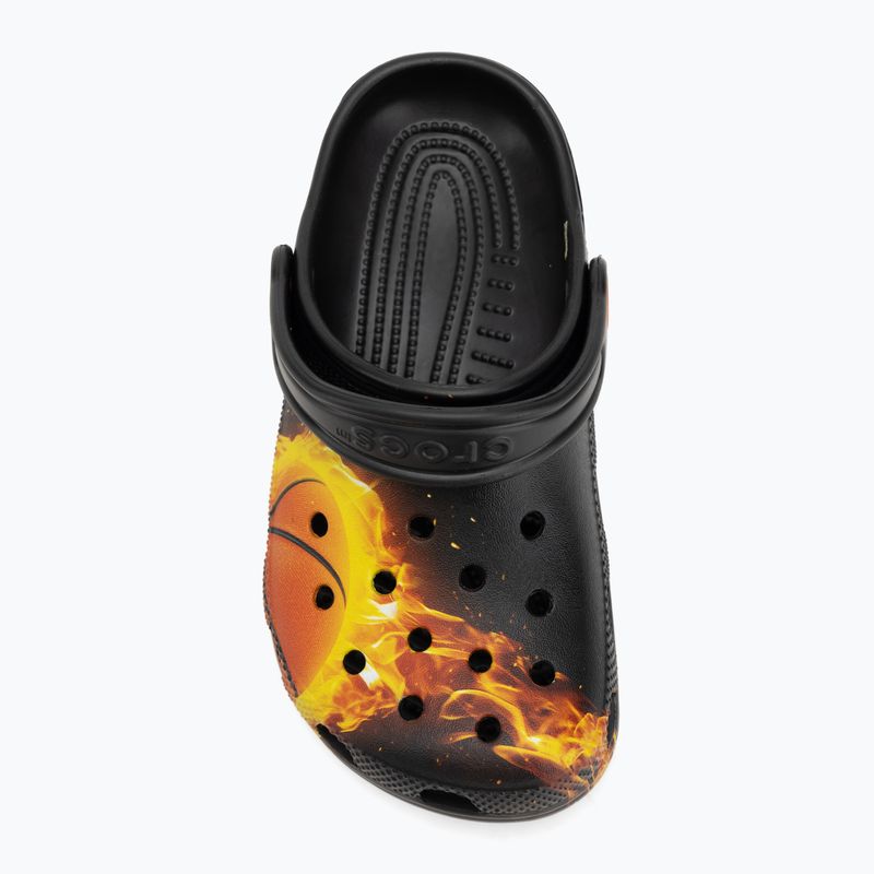 Дитячі сабо Crocs Flaming Bball Clog Kids black 6