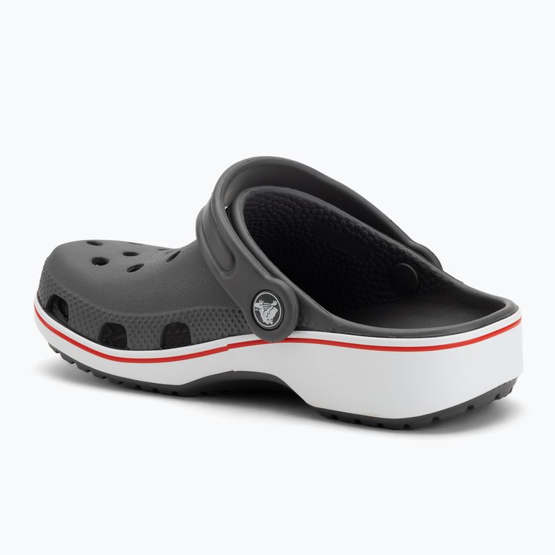 Шльопанці дитячі Crocs Classic Soccer Band Clog Kids slate grey 4